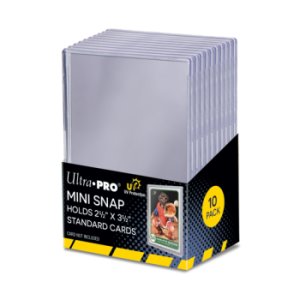 Ultra Pro: UV Mini Snap Card Holder (10 Stk)