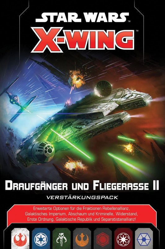 Star Wars: X-Wing 2. Edition - Draufgänger und Fliegerasse II