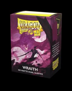Dragon Shield: Standard Sleeves Dual Matte - Wraith (100)