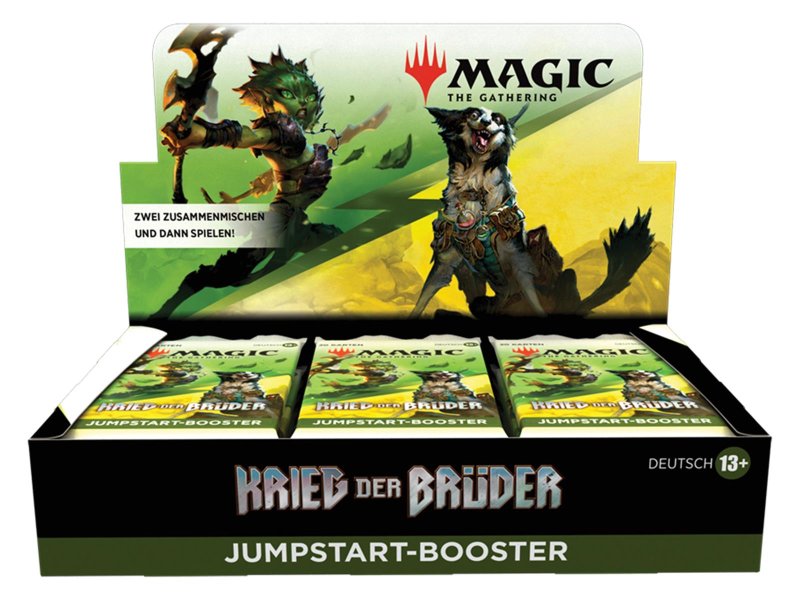 Krieg der Brüder - Jumpstart Booster Display DE (18 Packs)