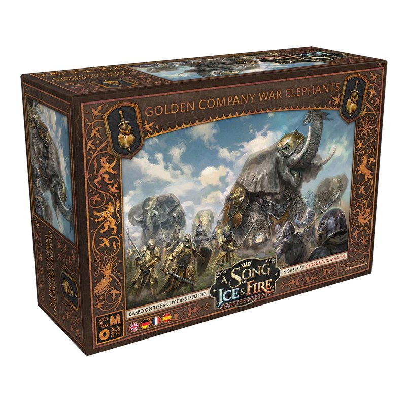 A Song of Ice & Fire: Golden Company War Elephants (Kriegselefanten der Goldenen Kompanie)