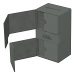 Ultimate Guard: Twin FlipnTray Deck Case 200+ Xenoskin - Monocolor Grey