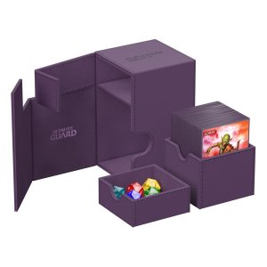 Ultimate Guard: FlipnTray Deck Case 100+ Xenoskin - Monocolor Purple