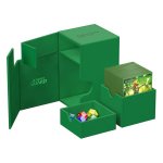 Ultimate Guard: FlipnTray Deck Case 100+ Xenoskin - Monocolor Green