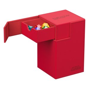 Ultimate Guard: FlipnTray Deck Case 100+ Xenoskin - Monocolor Red