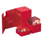 Ultimate Guard: FlipnTray Deck Case 100+ Xenoskin - Monocolor Red