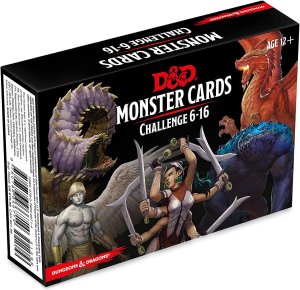 Dungeons & Dragons: Monster Cards - Challenge 6-16 (EN)