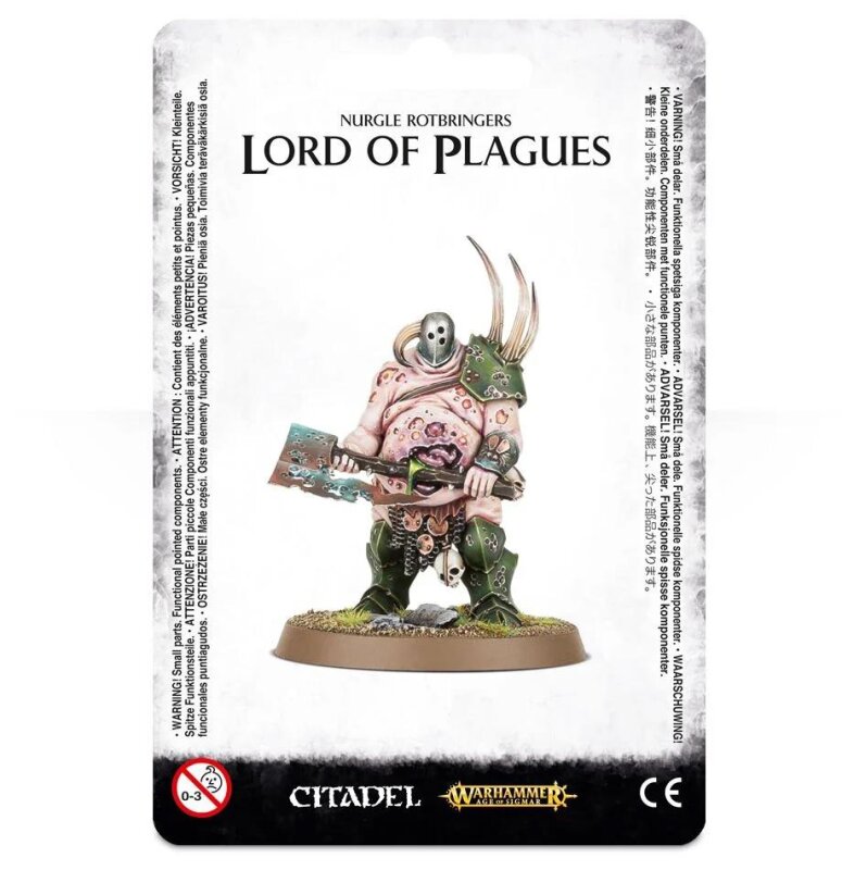 MAGGOTKIN OF NURGLE: LORD OF PLAGUES * FÜRST DER SEUCHEN