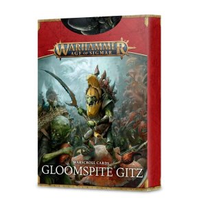 GLOOMSPITE GITZ: WARSCROLL CARDS (DE)