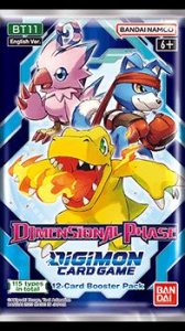 Digimon Card Game: BT-11 Dimensional Phase - Booster (EN)