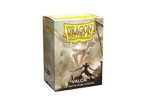 Dragon Shield: Standard Sleeves Dual Matte - Valor (100)