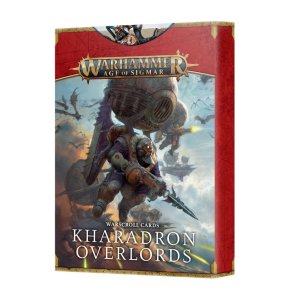 KHARADRON OVERLORDS: WARSCROLL CARDS (DE)