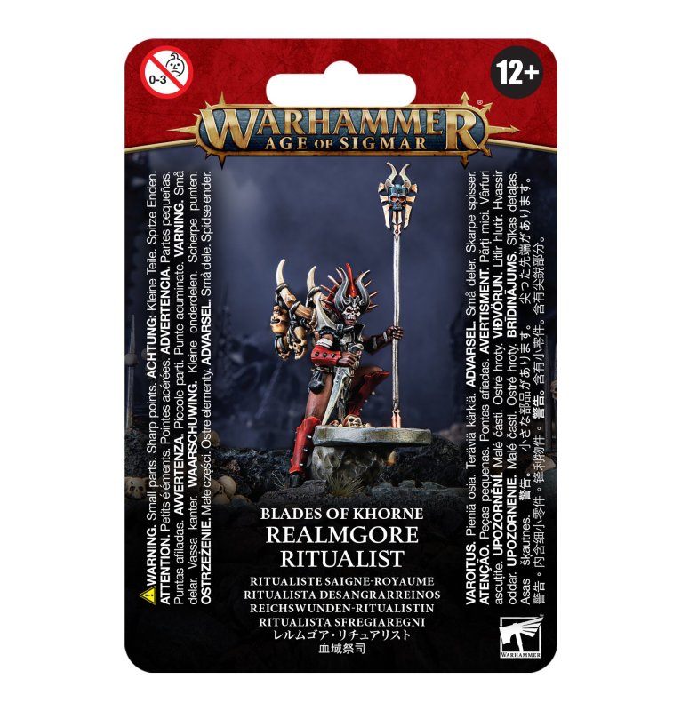BLADES OF KHORNE: REICHSWUNDEN-RITUALISTIN * REALMGORE RITUALIST