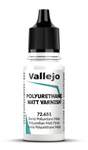 Vallejo: Polyurethane Matt Varnish (Game Color / Auxiliary)