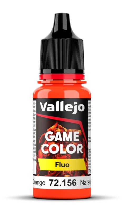 Vallejo: Fluorescent Orange (Game Color / Fluo)