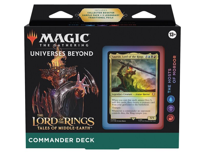 The Lord of The Rings: Tales of Middle-Earth - Commander Deck "The Hosts Of Mordor" (EN)