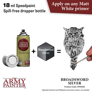 The Army Painter - Speedpaint: Broadsword Silver (18ml)