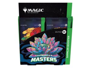 Commander Masters - Sammler Booster Display DE (4 Packs)