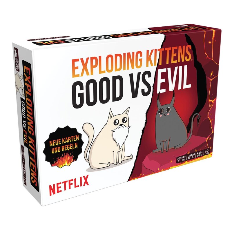 Exploding Kittens: Good vs. Evil (DE) *eigenständiges Spiel*