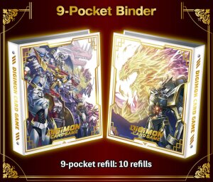 Digimon Card Game: PB-13 Royal Knights Set (Binder + Promos)