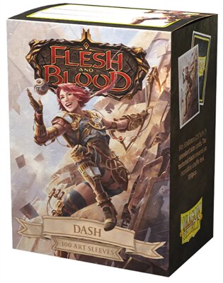 Dragon Shield: Standard Art Sleeves Matte - Flesh and Blood Dash (100)