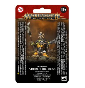 ORRUK WARCLANS: ARDBOY BIG BOSS * PLATTNHELM-OBABOSS