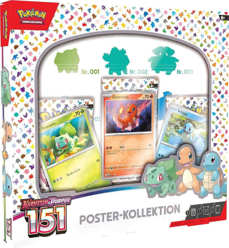 Pokemon: Karmesin & Purpur 151 - Poster-Kollektion (DE)