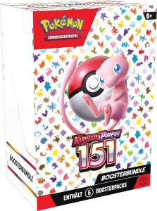 Pokemon: Karmesin & Purpur 151 - Booster Bundle (DE)