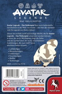 Avatar Legends - Das Rollenspiel: Würfelset