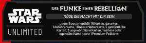 Star Wars: Unlimited - Der Funke einer Rebellion Booster Display DE (24 Booster)