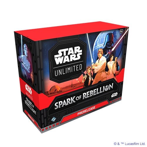 Star Wars: Unlimited - Spark of Rebellion Prerelease-Box (EN)