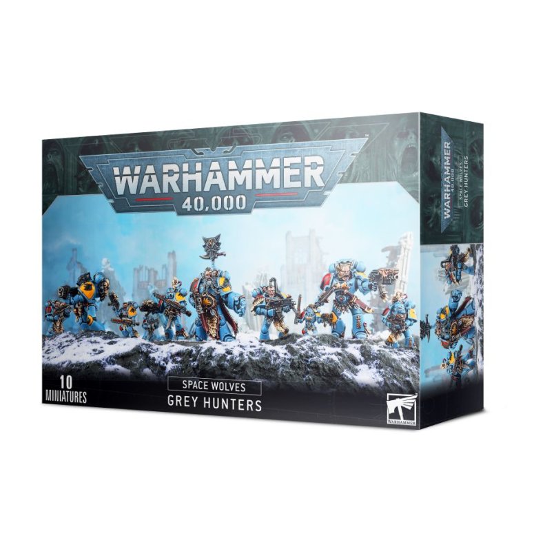 SPACE WOLVES: GREY HUNTERS * GRAUMÄHNEN