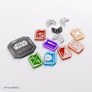 Star Wars: Unlimited - Acrylic Tokens (55 Tokens)