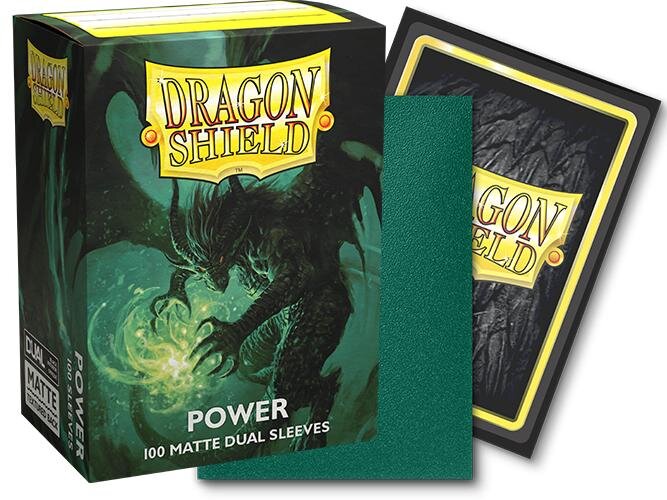 Dragon Shield: Standard Sleeves Dual Matte - Power (100)