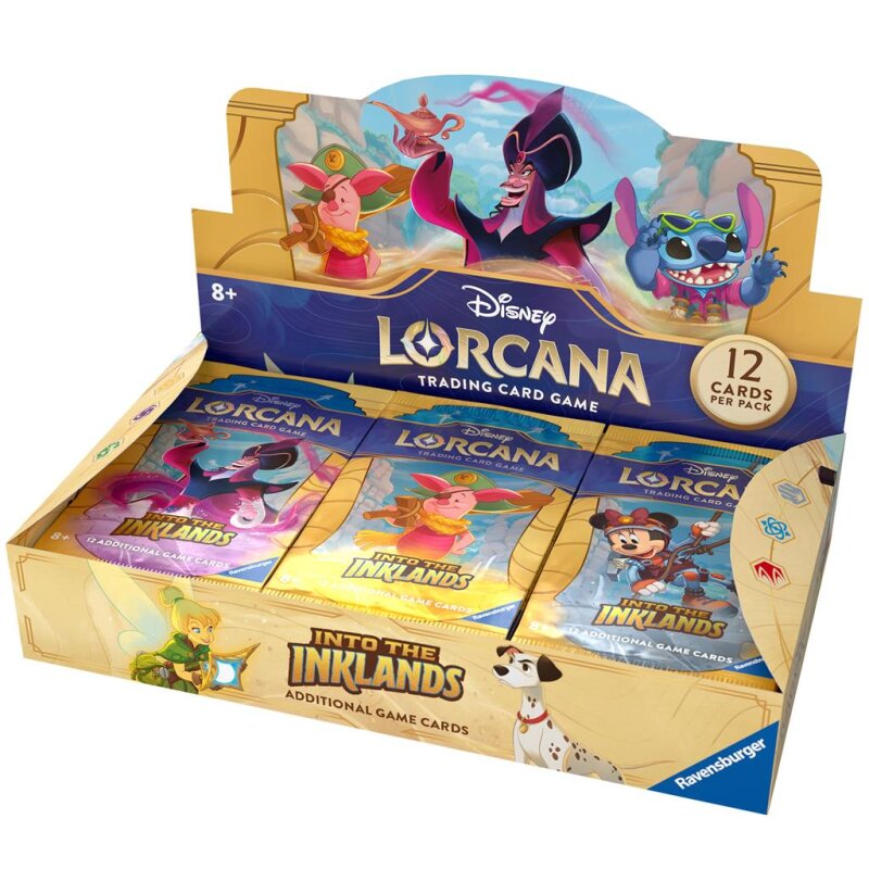 Disney Lorcana: Into the Inklands - Booster Display EN (24 Packs)