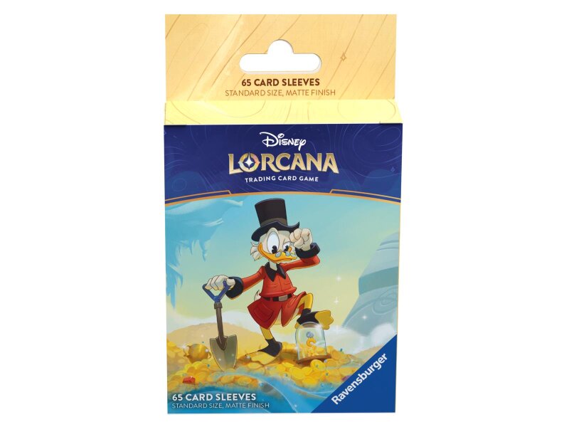 Disney Lorcana: Die Tintenlande - Sleeves "Dagobert Duck"