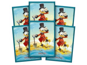 Disney Lorcana: Die Tintenlande - Sleeves "Dagobert Duck"