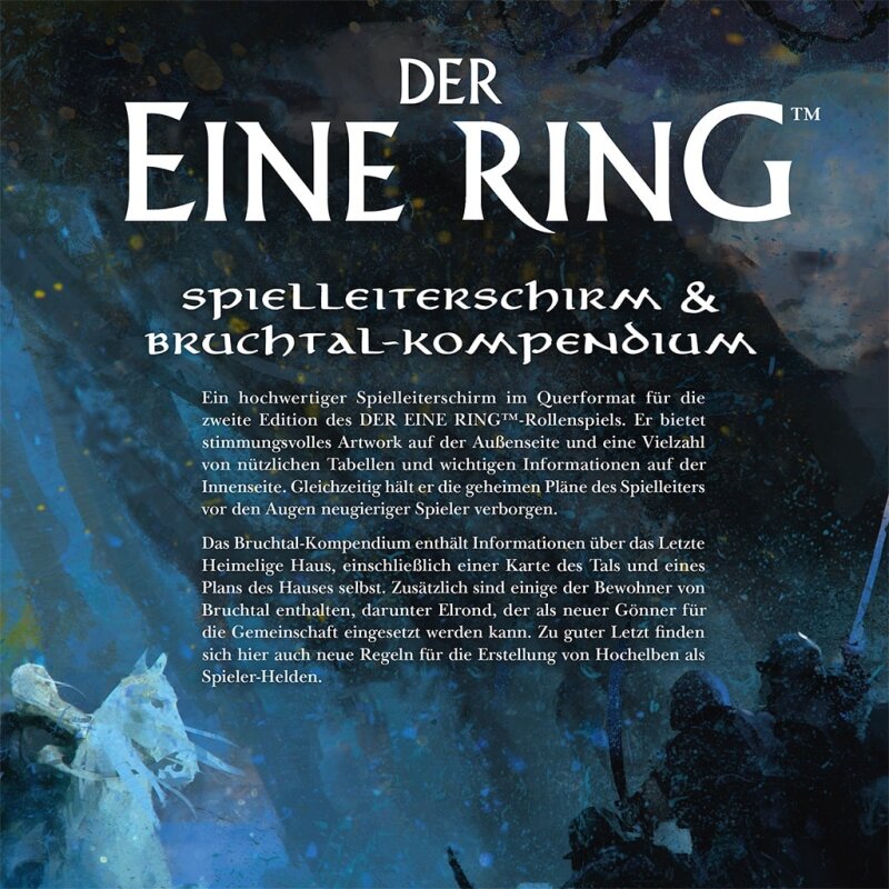Der Eine Ring: Spielleiterschirm & Bruchtal-Kompendium