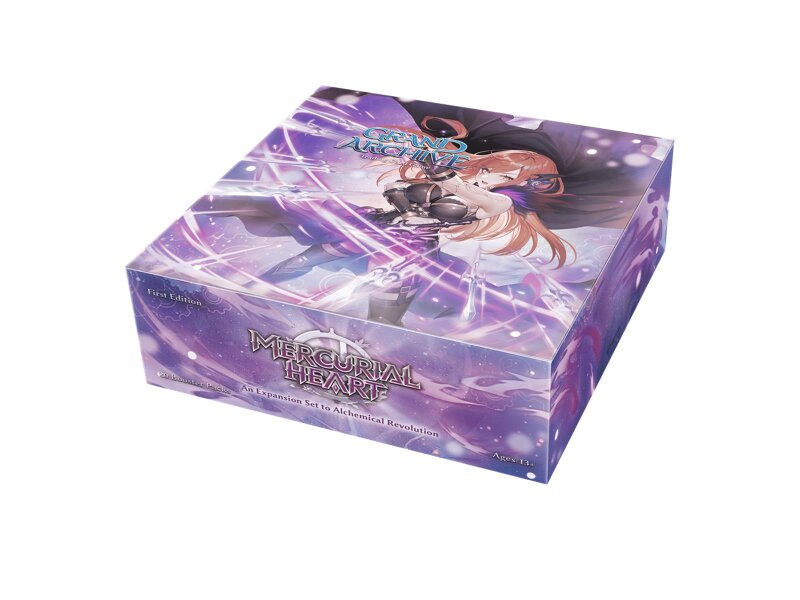 Grand Archive: Mercurial Heart 1st Edition - Booster Display EN (20 Packs)
