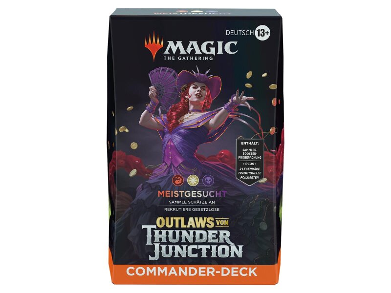 Outlaws von Thunder Junction - Commander Deck "Meistgesucht" (DE)