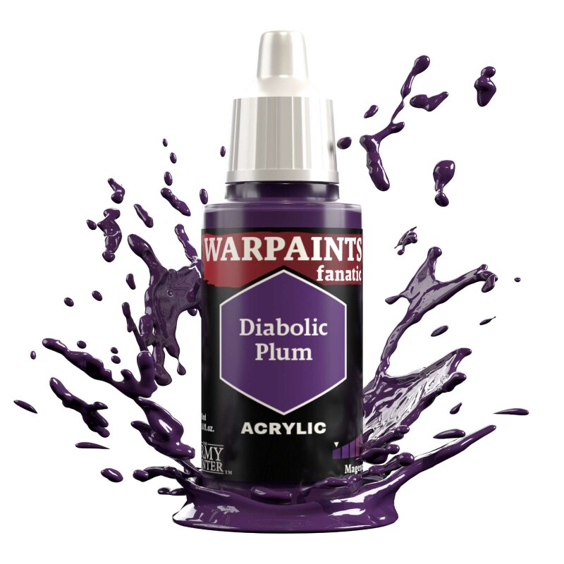 The Army Painter - Warpaints Fanatic: Diabolic Plum (18ml)