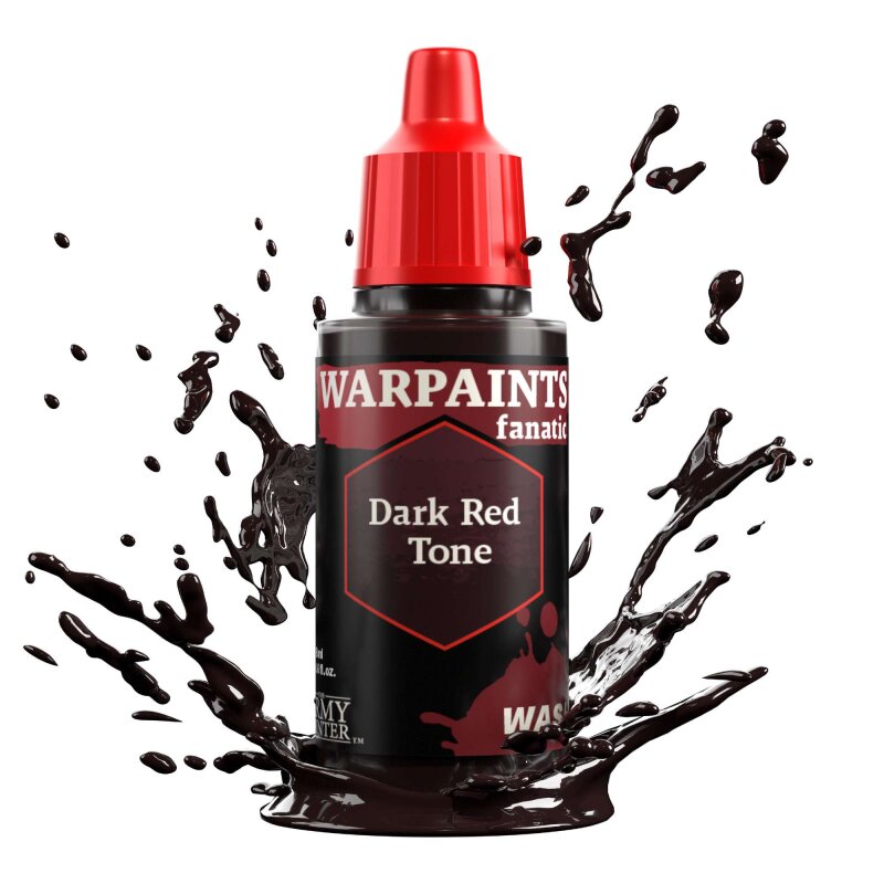 The Army Painter - Warpaints Fanatic Wash: Dark Red Tone (18ml)