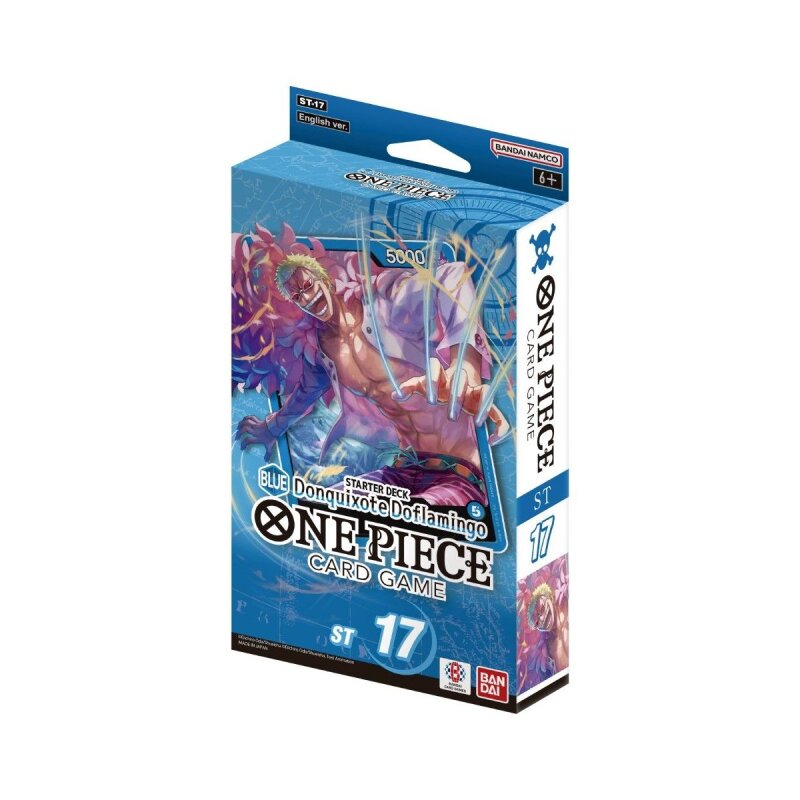 One Piece Card Game: ST-17 Starter Deck Blue Donquixote Doflamingo (EN)