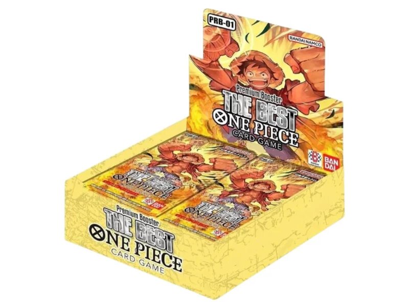 One Piece Card Game: PRB-01 The Best Premium Booster Display EN (20 Packs)
