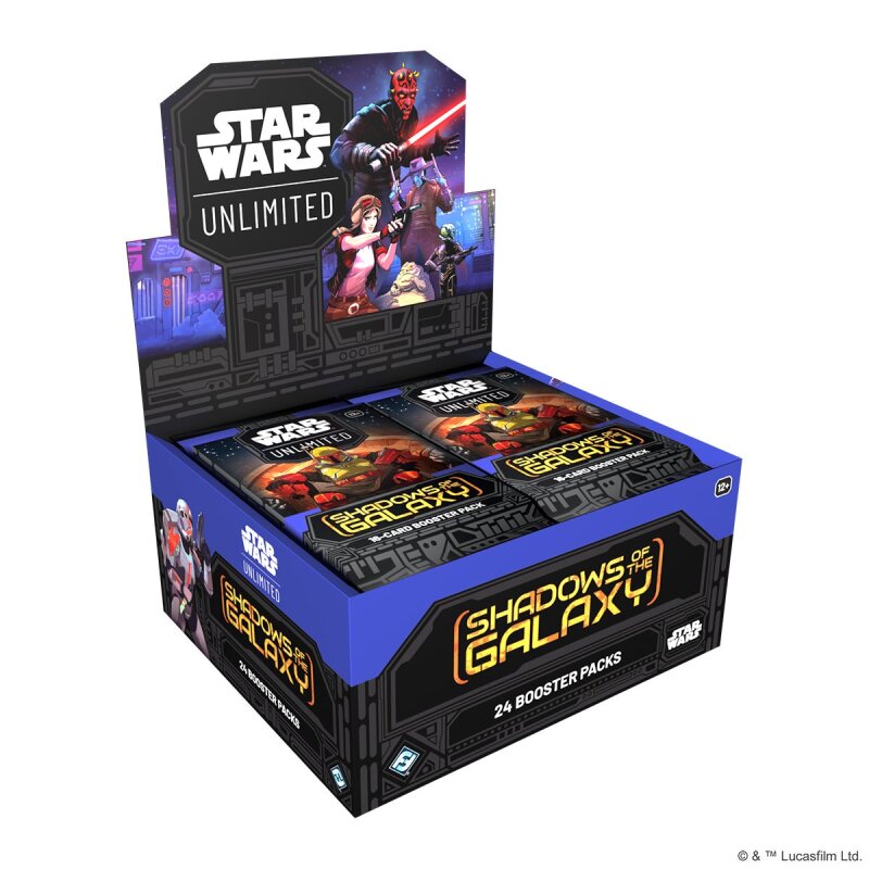 Star Wars: Unlimited - Shadows of the Galaxy Booster Display EN (24 Packs)