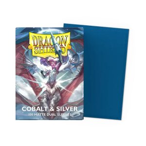 Dragon Shield: Standard Sleeves Dual Matte - Cobalt...