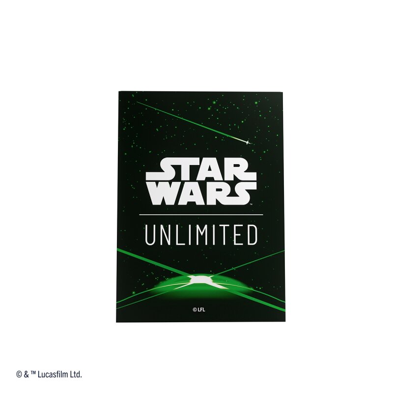 Star Wars: Unlimited - Art Sleeves Card Back Green (61 Sleeves)