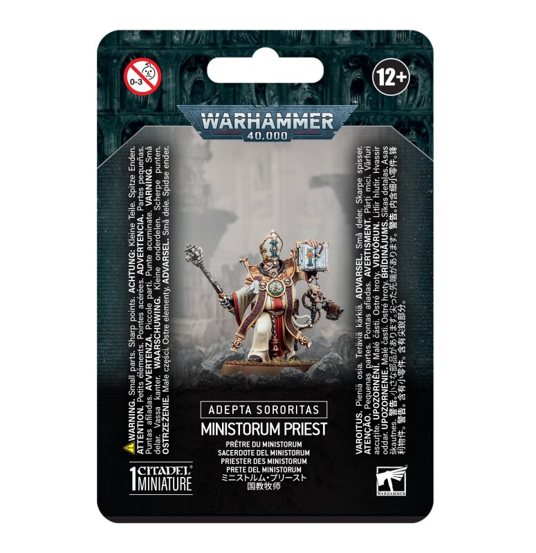 ADEPTA SORORITAS: MINISTORUM PRIEST * PRIESTER DES MINISTORUM