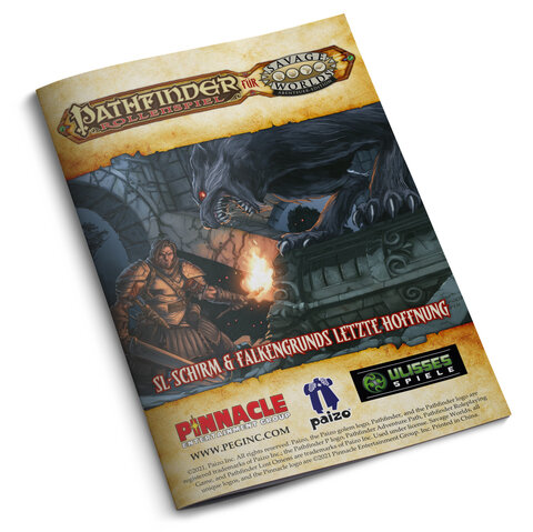 Pathfinder für Savage Worlds: SL-Schirm + Falkengrund