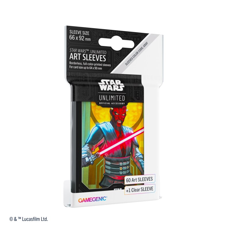 Star Wars: Unlimited - Art Sleeves Darth Maul V.1 (61 Sleeves)
